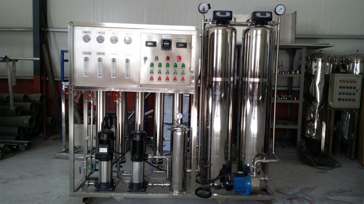 0.5噸雙級反滲透純淨水設備